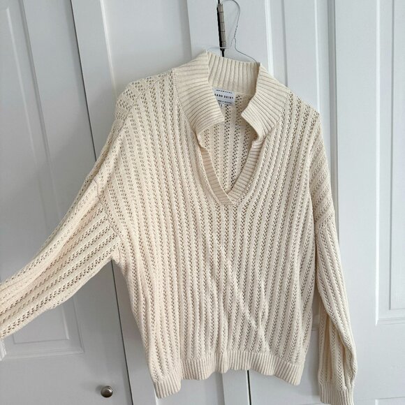 Sabo Skirt Sweaters - SABO Skirt Knit Polo Sweater